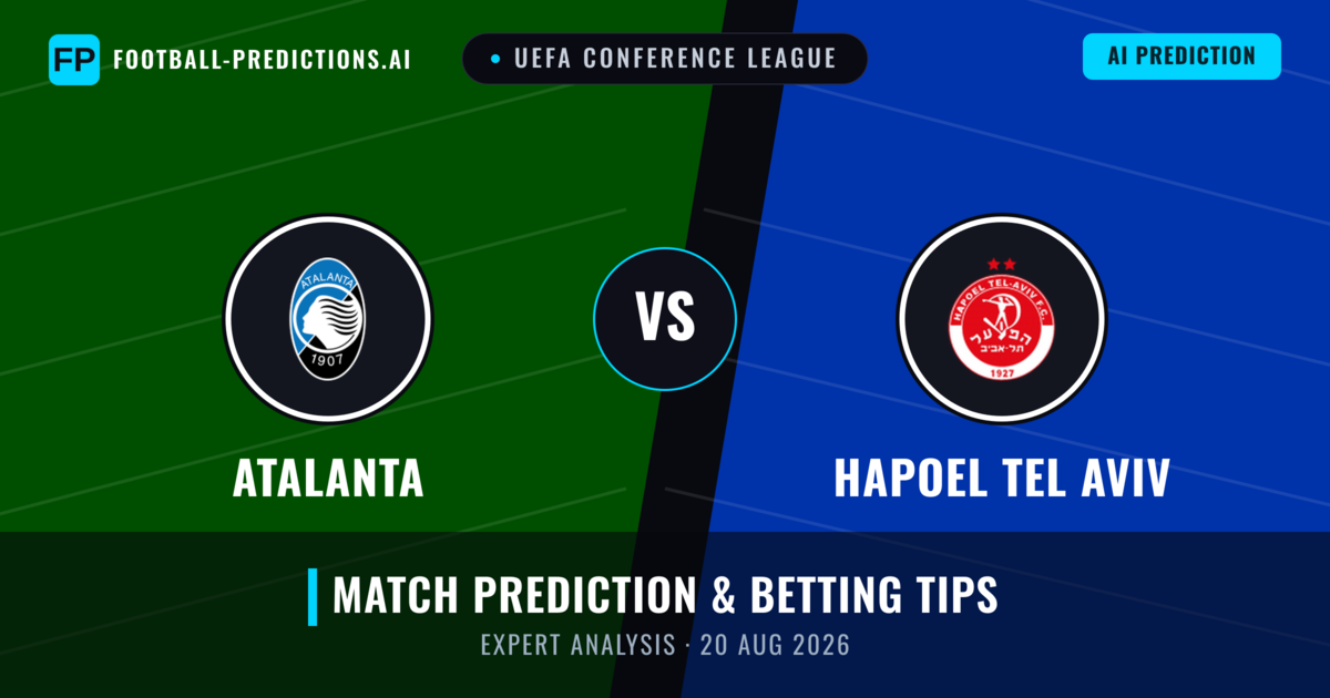 Atalanta vs Hapoel Tel Aviv — match prediction & preview