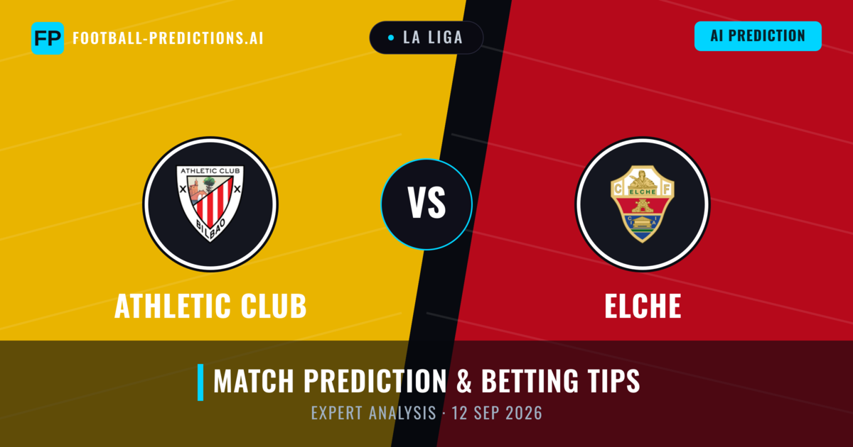 Athletic Club vs Elche — match prediction & preview