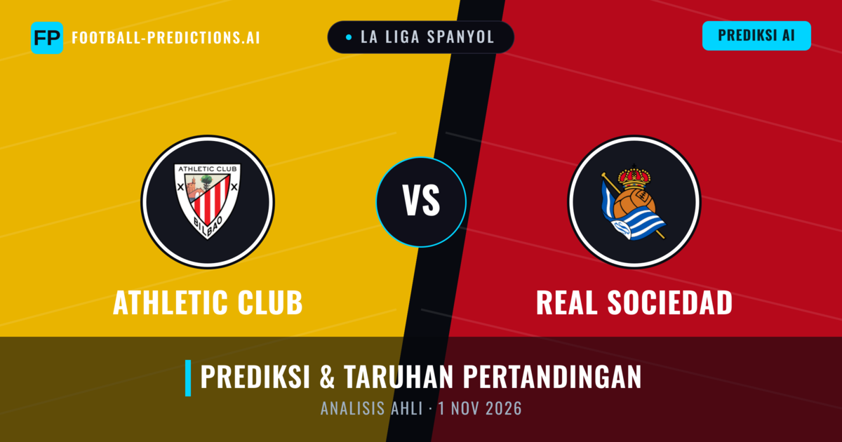 Athletic Bilbao vs Real Sociedad — prediksi dan pratinjau pertandingan