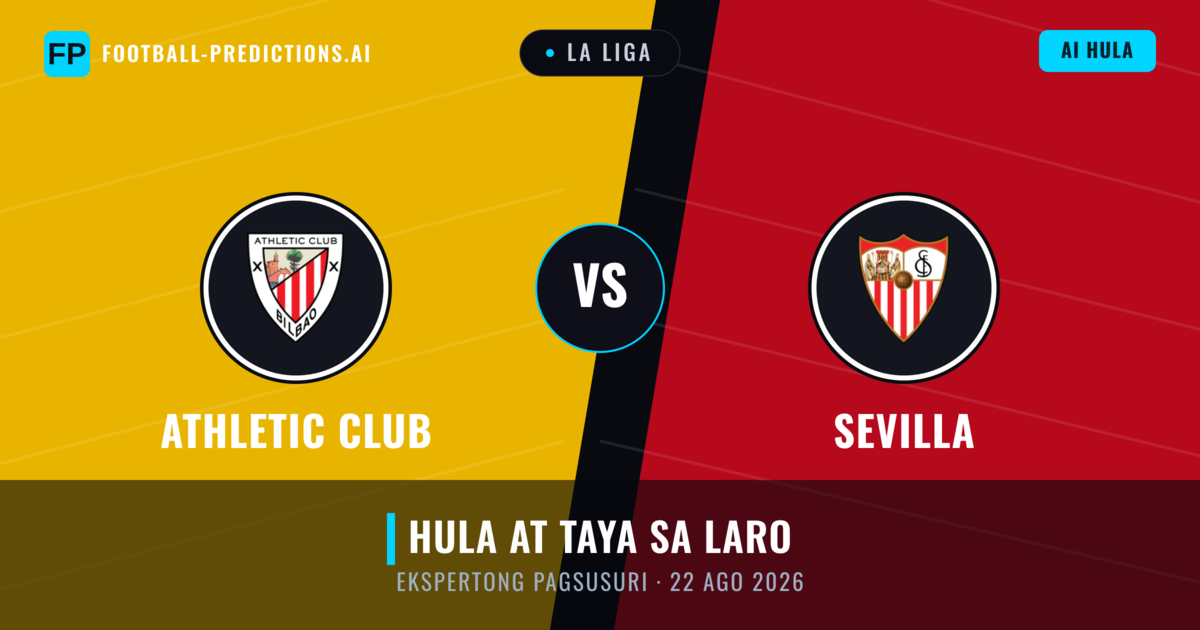 Athletic Club vs Sevilla — hula at preview ng laban