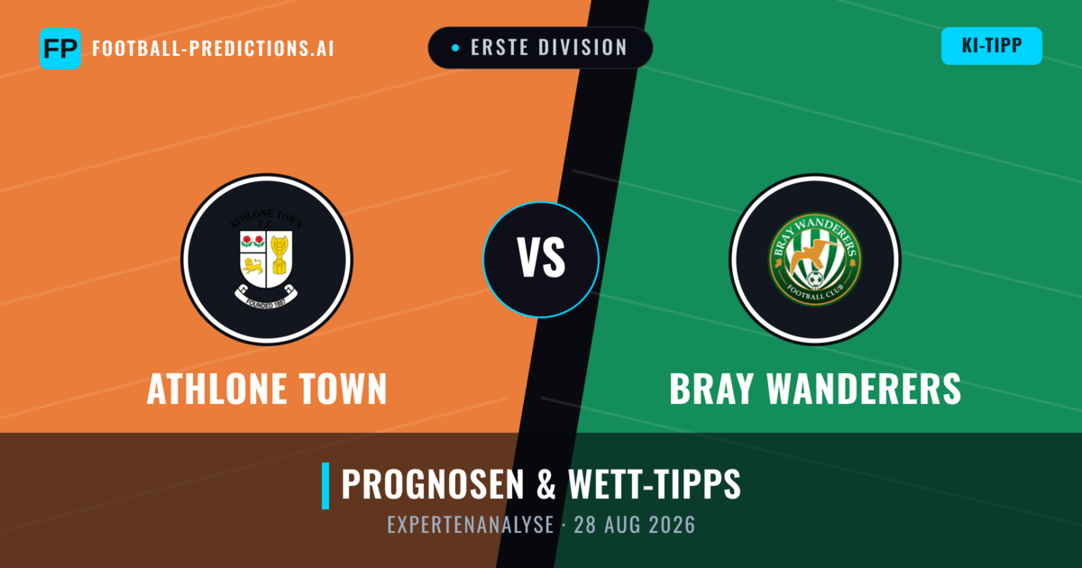 Athlone Town vs Bray Wanderers — Prognose und Spielvorschau