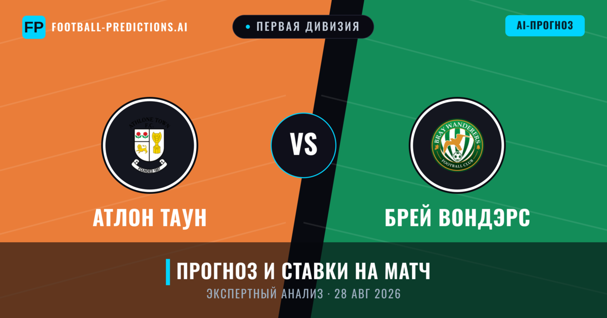 Атлон Таун – Брей Вондэрс — прогноз и превью матча