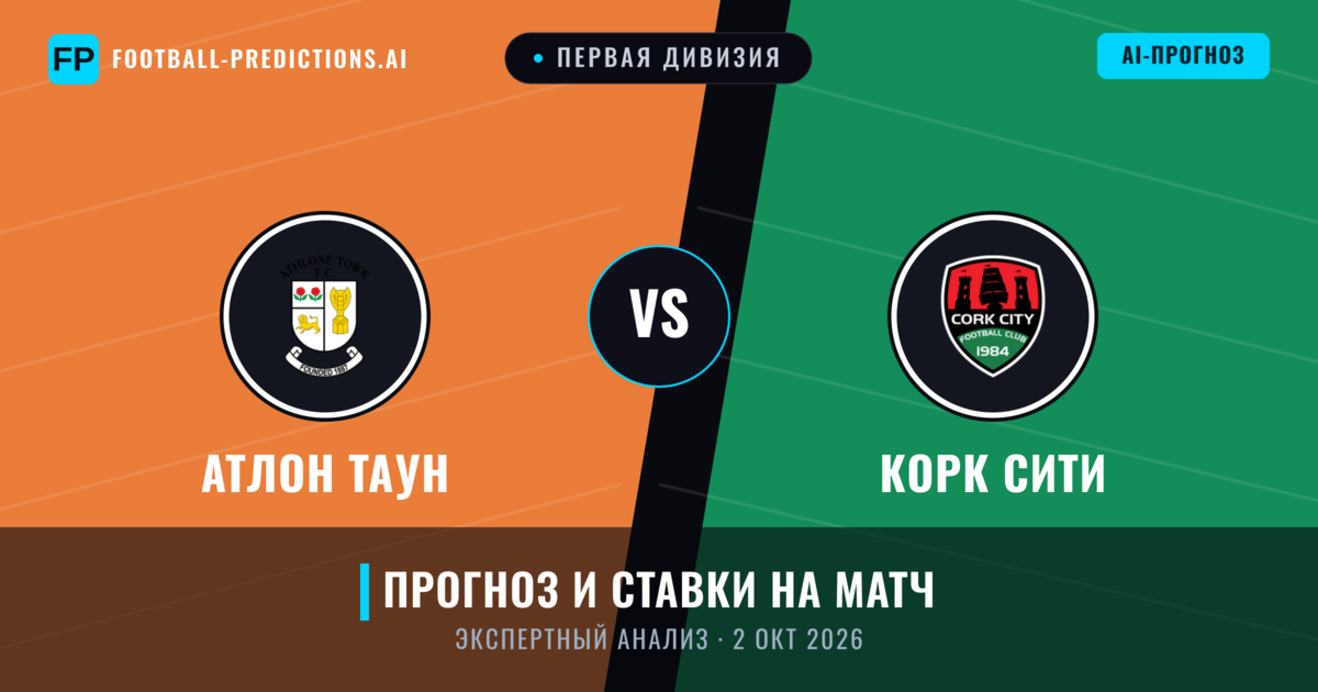 Атлон Таун – Корк Сити — прогноз и превью матча