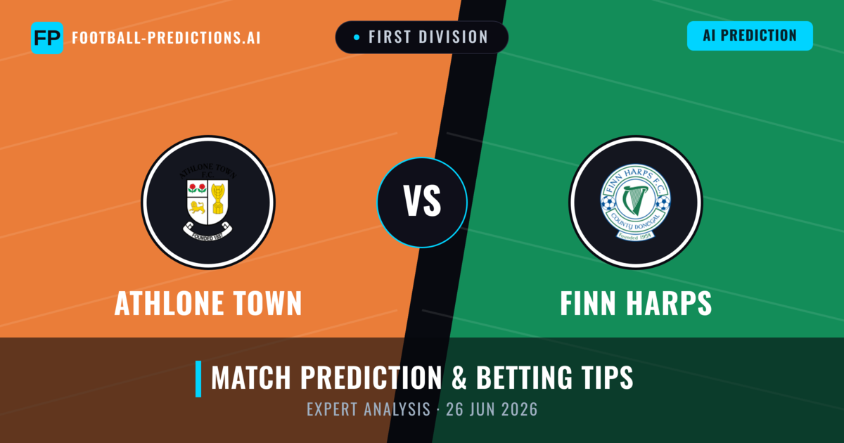 Athlone Town vs Finn Harps — match prediction & preview