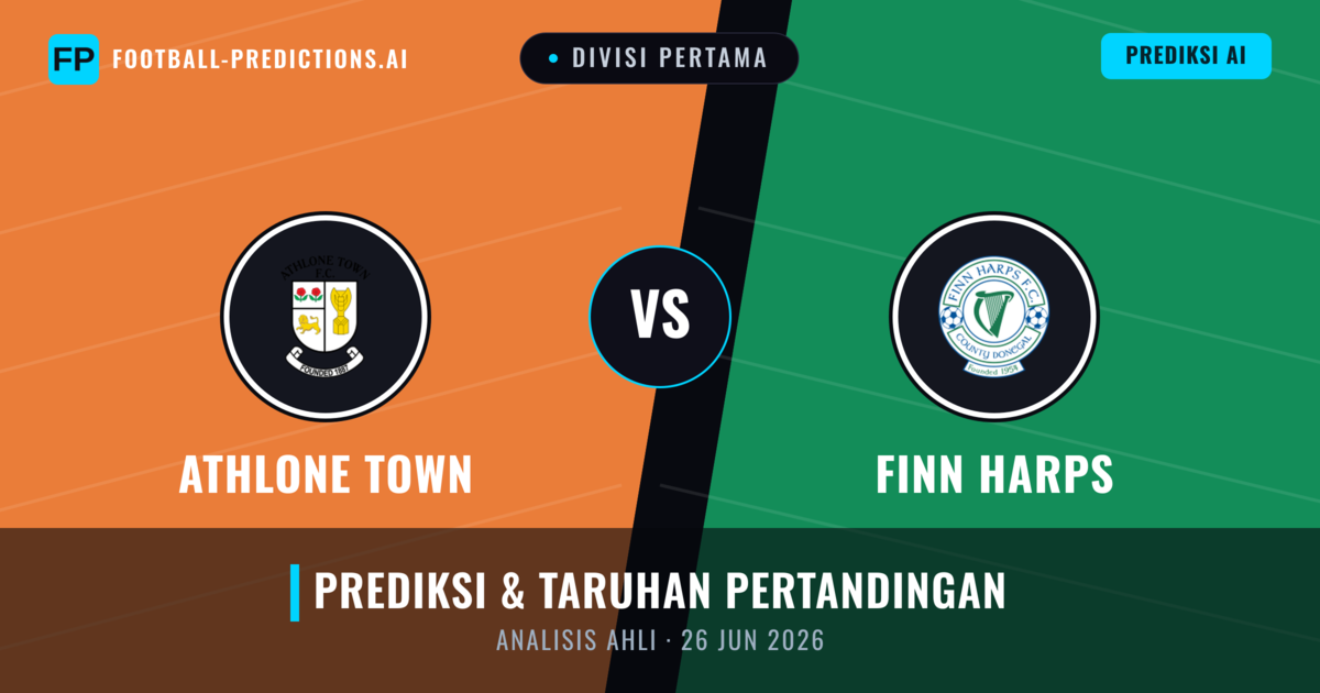 Athlone Town vs Finn Harps — prediksi dan pratinjau pertandingan