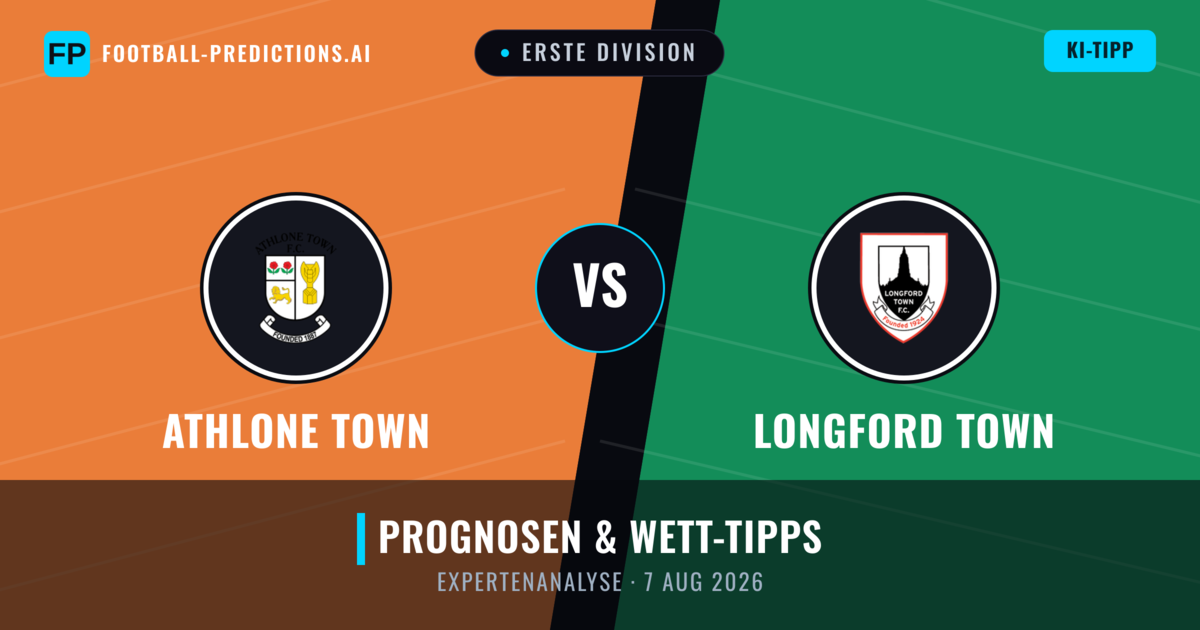 Athlone Town vs Longford Town — Prognose und Spielvorschau