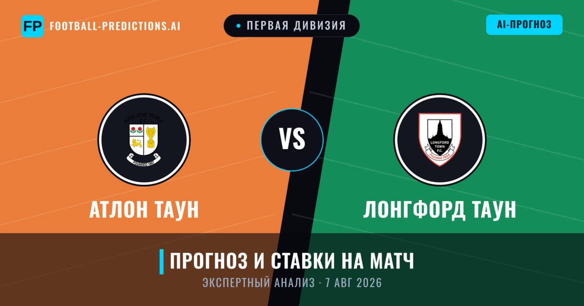 Атлон Таун – Лонгфорд Таун — прогноз и превью матча