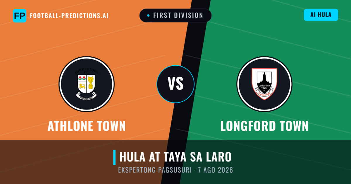 Athlone Town vs Longford Town — hula at preview ng laban