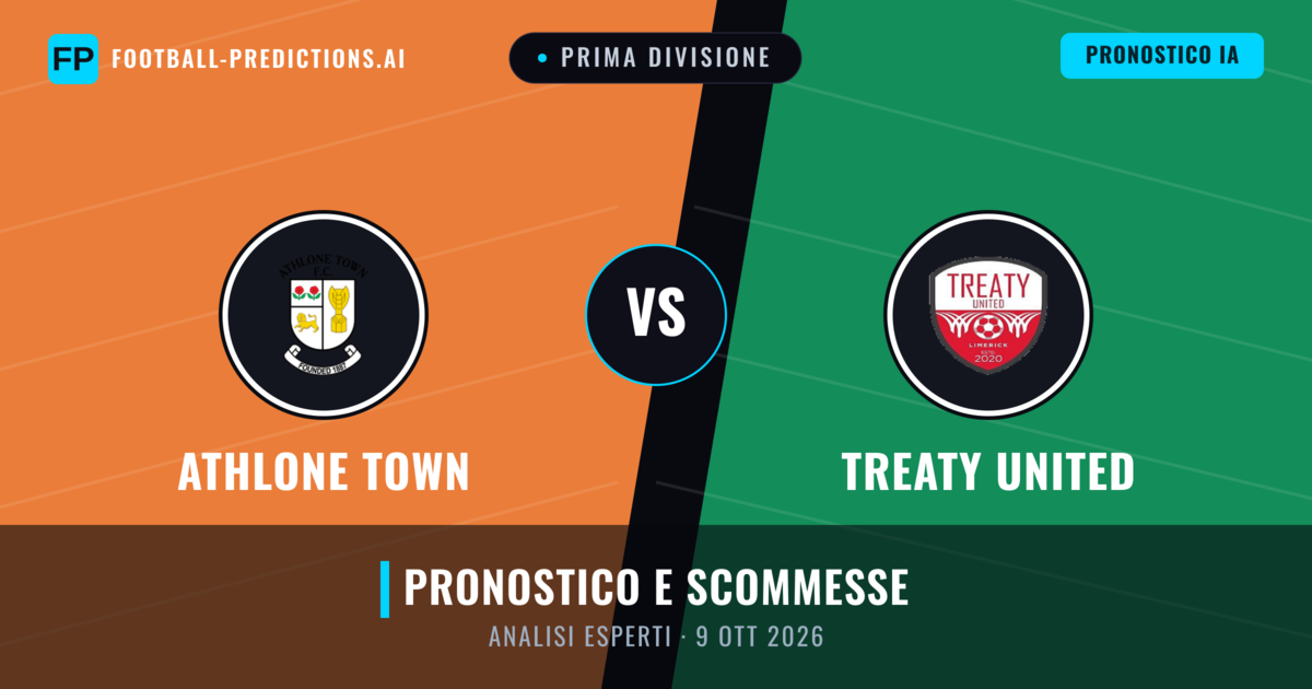 Athlone Town vs Treaty United — pronostico e anteprima del match