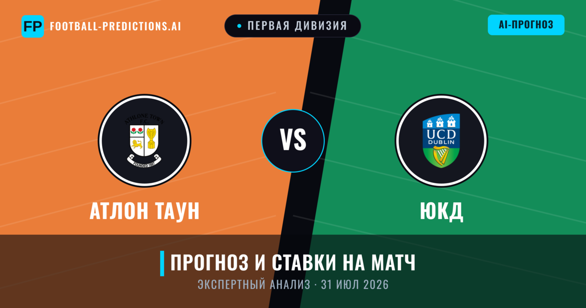 Атлон Таун – ЮКД — прогноз и превью матча
