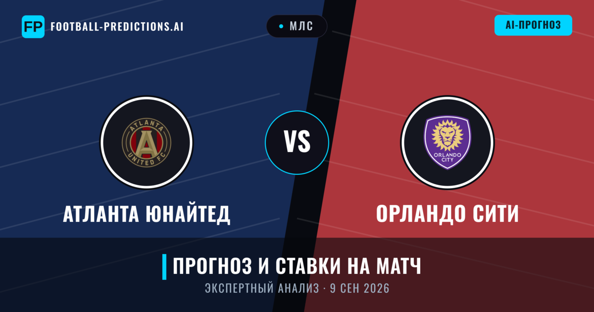 Атланта Юнайтед – Орландо Сити — прогноз и превью матча