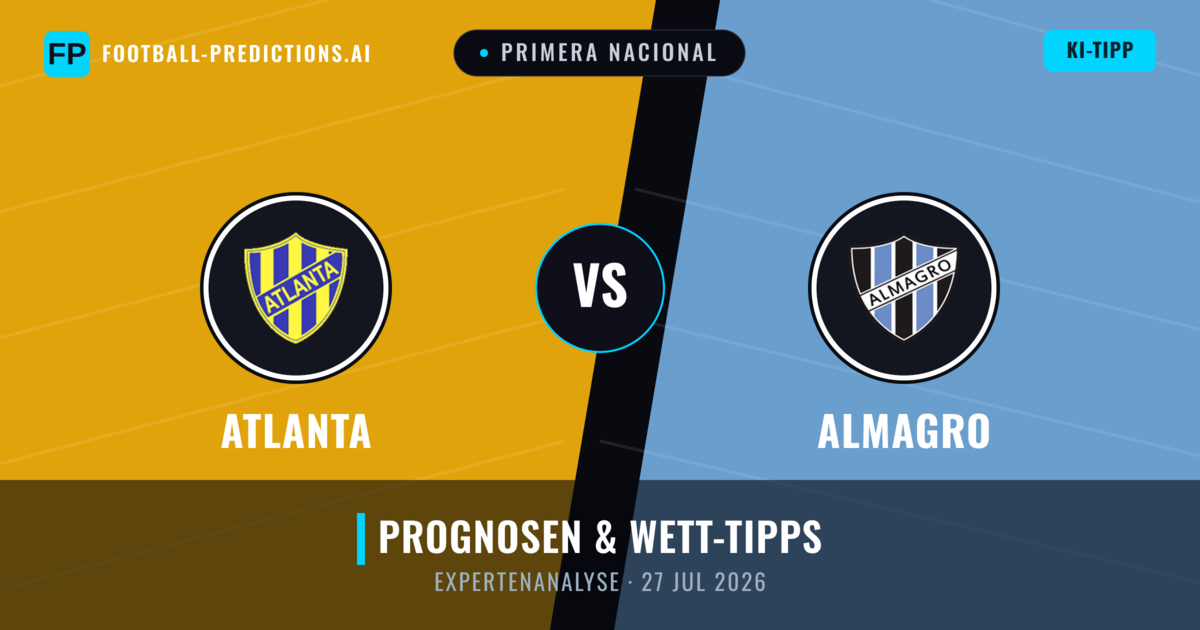 Atlanta vs Almagro — Prognose und Spielvorschau