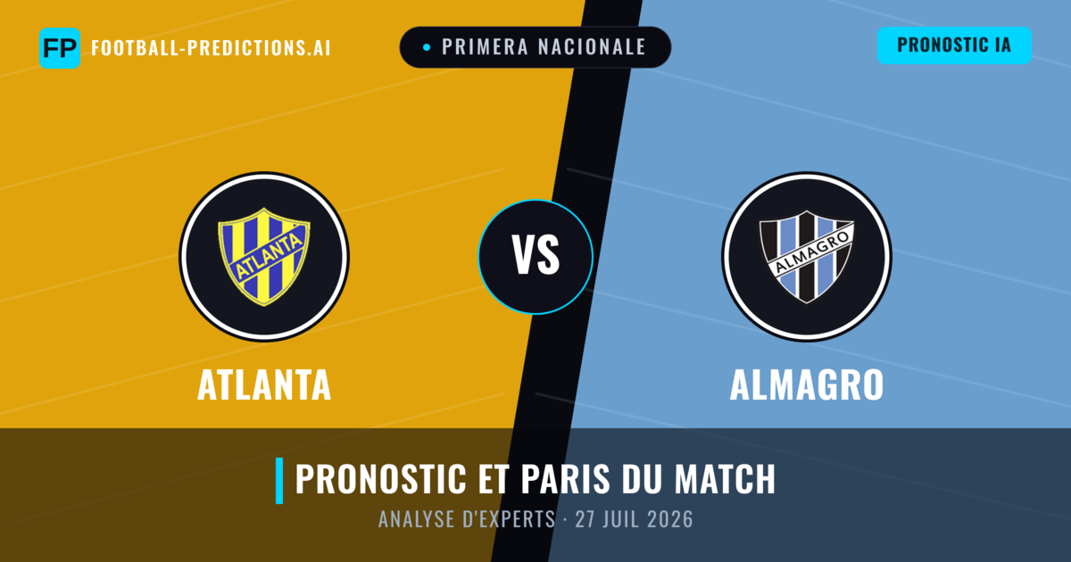 Atlanta vs Almagro — pronostic et avant-match