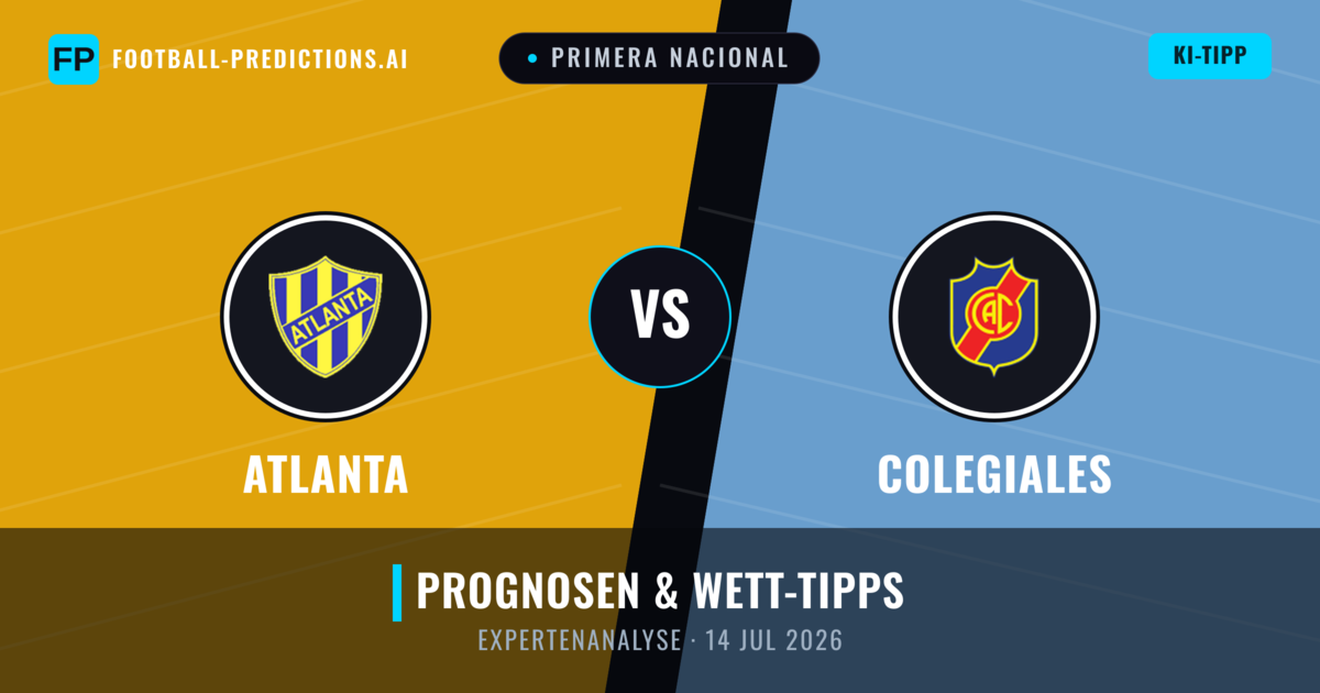 Atlanta vs Colegiales — Prognose und Spielvorschau