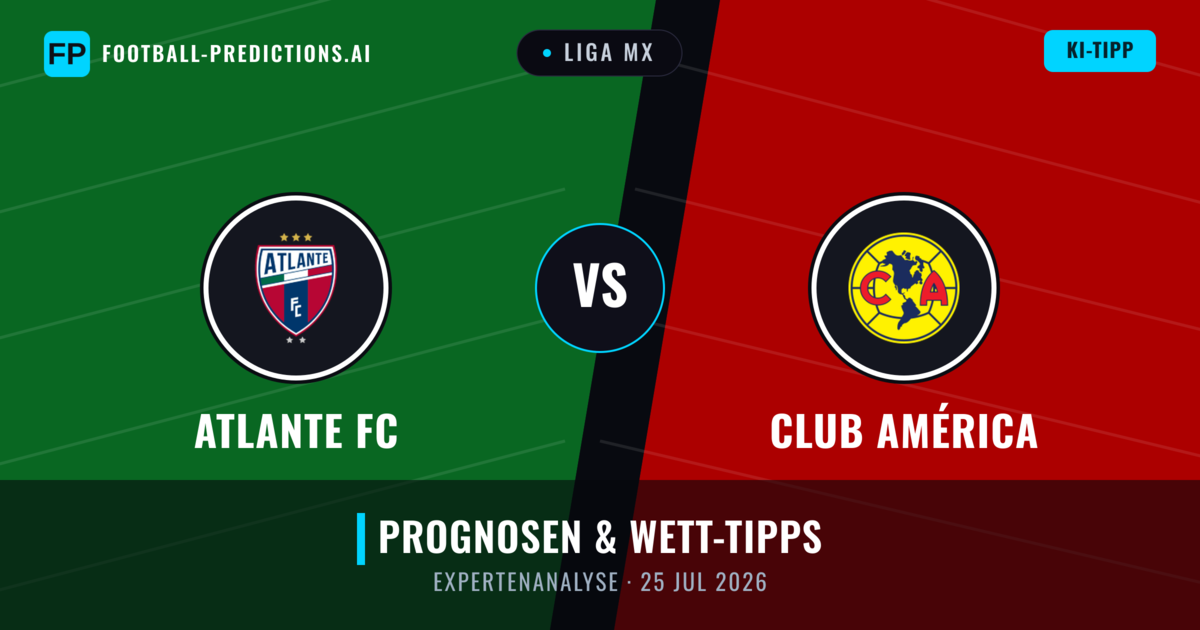 Atlante FC vs Club América — Prognose und Spielvorschau