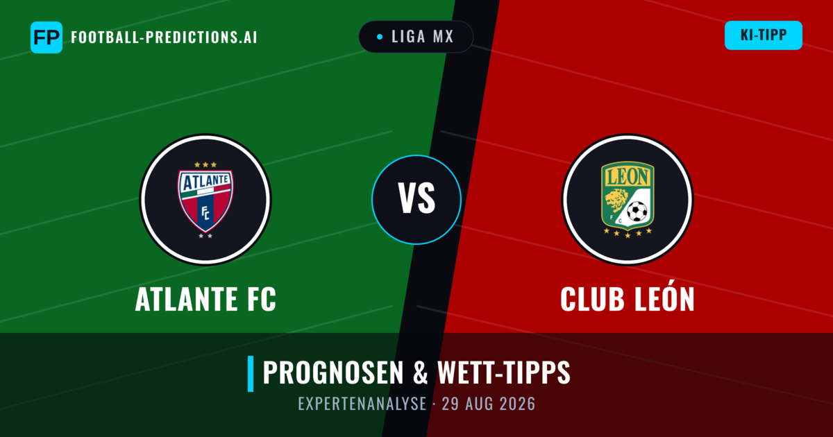 Atlante FC vs Club León — Prognose und Spielvorschau