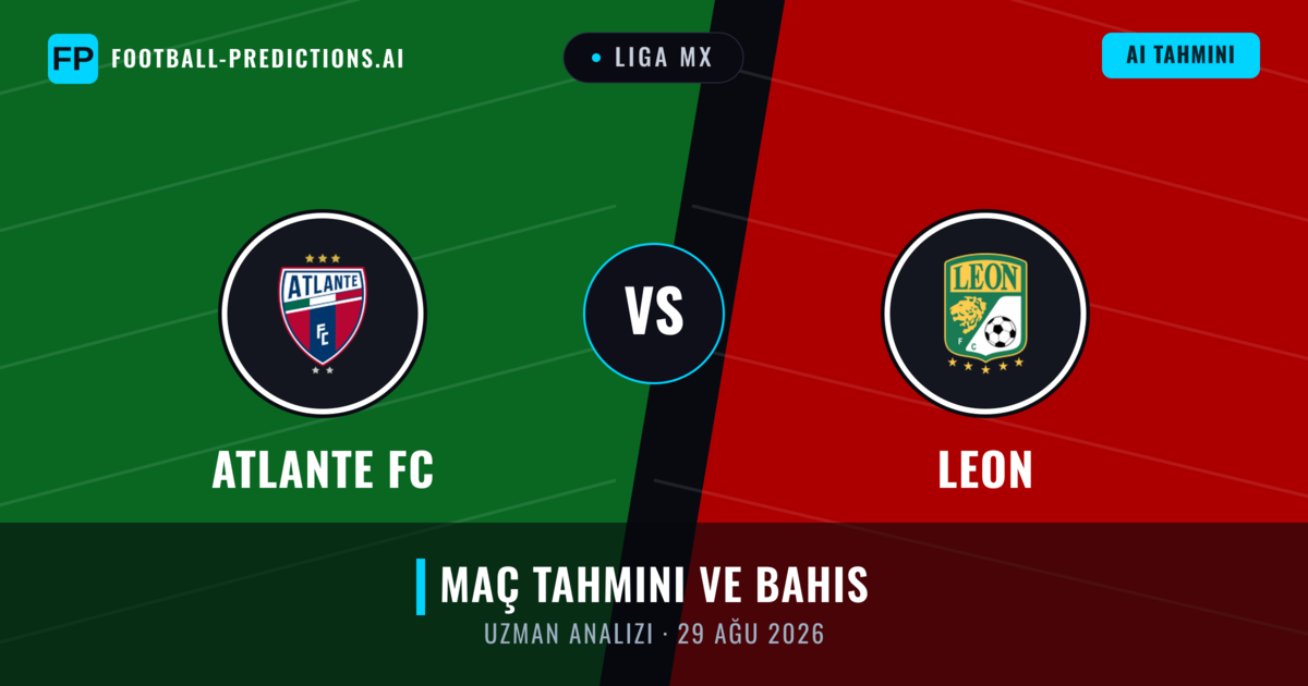 Atlante FC - Leon — maç tahmini ve önizleme