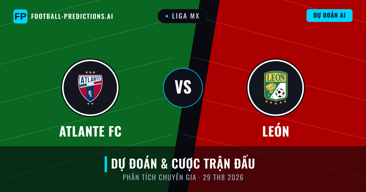 Atlante FC vs León — dự đoán và xem trước trận đấu