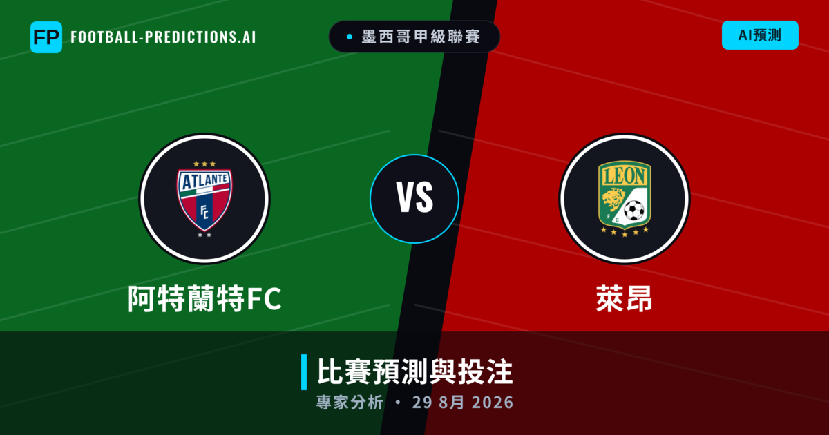 阿特蘭特FC vs 萊昂 — 比赛预测和前瞻