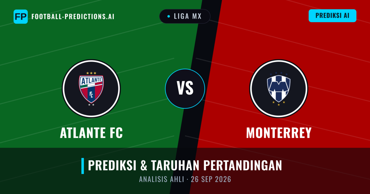 Atlante FC vs Monterrey — prediksi dan pratinjau pertandingan