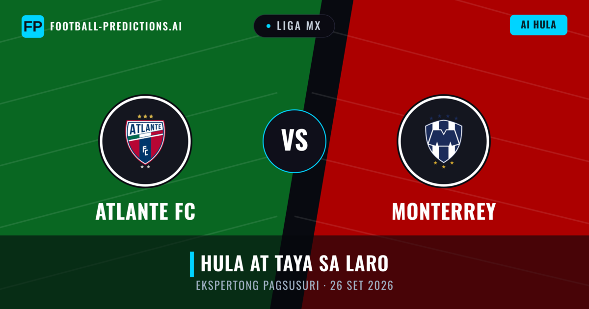 Atlante FC vs Monterrey — hula at preview ng laban