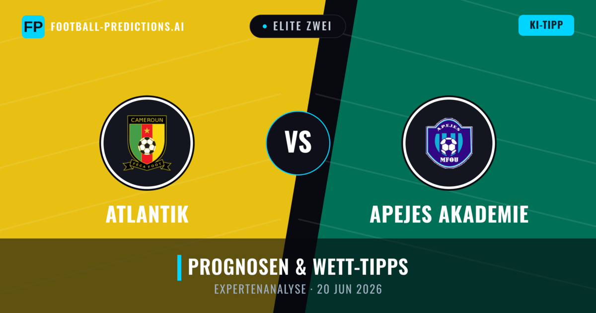 Atlantik vs APEJES Akademie — Prognose und Spielvorschau