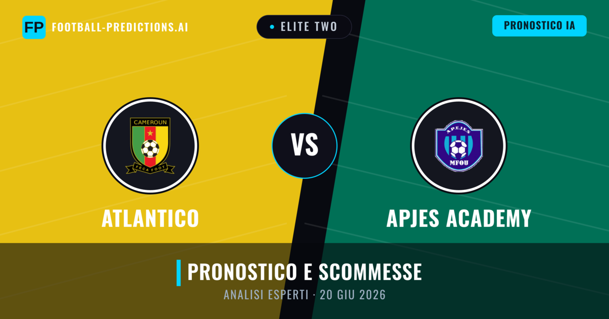 Atlantico vs APJES Academy — pronostico e anteprima del match