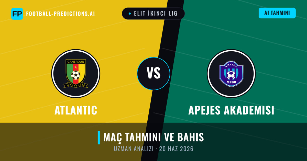 Atlantic - APEJES Akademisi — maç tahmini ve önizleme