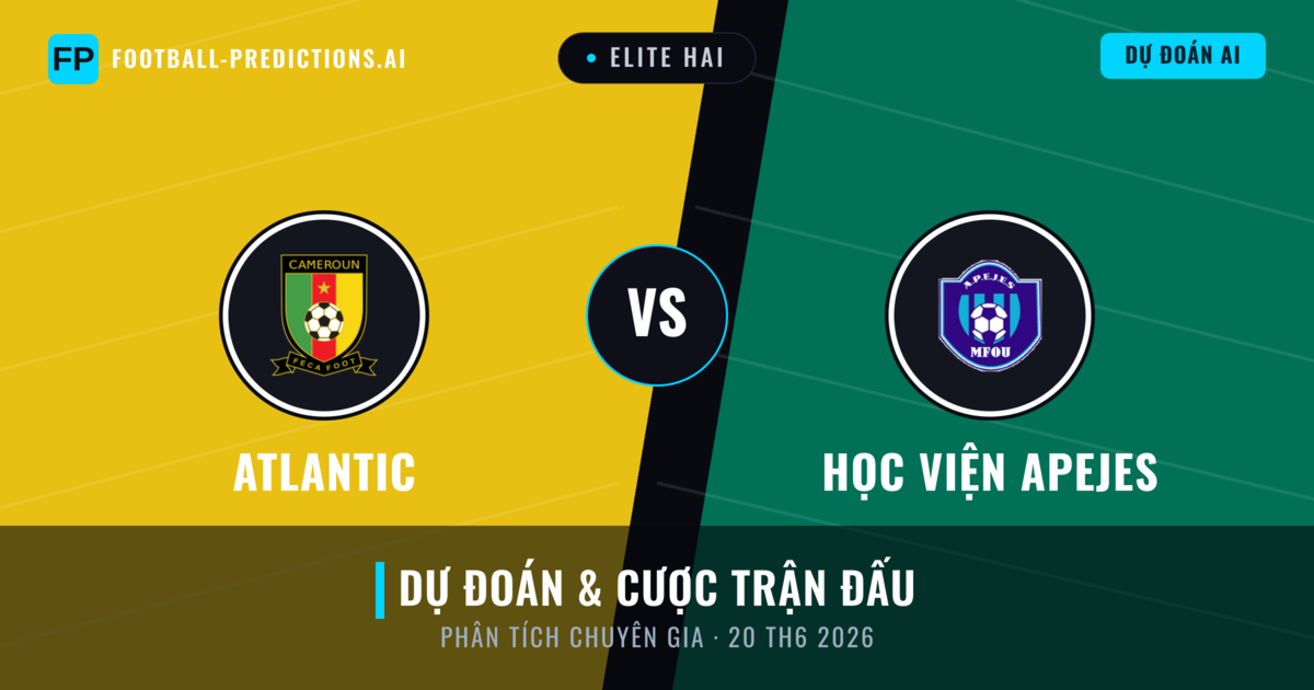 Atlantic vs Học viện APEJES — dự đoán và xem trước trận đấu