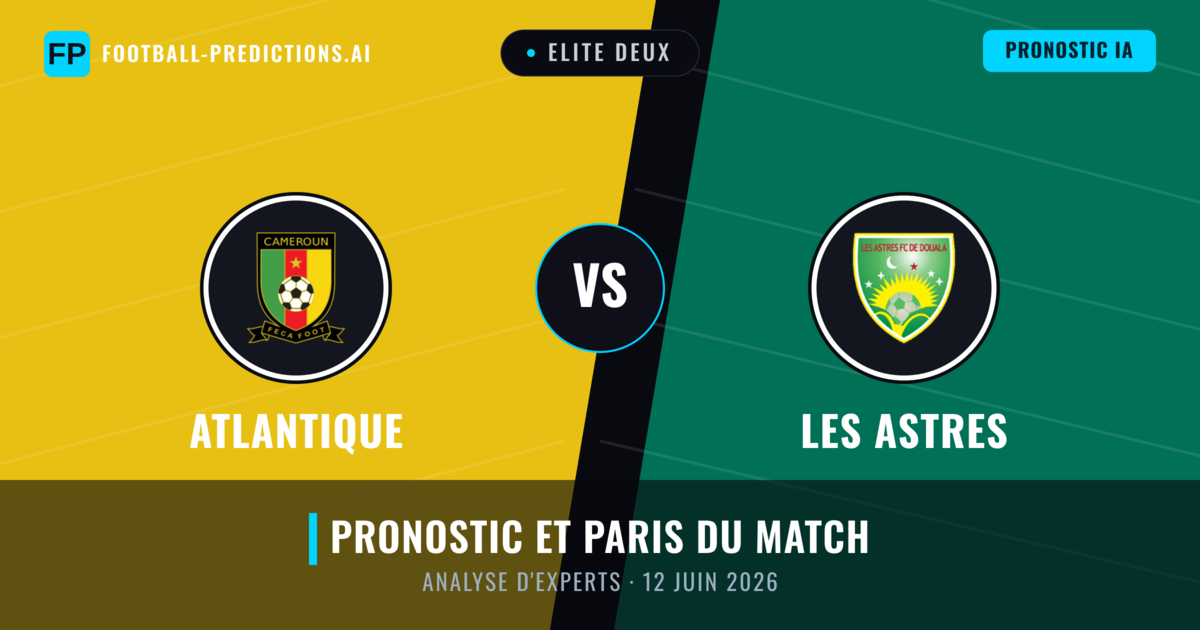 Atlantique vs Les Astres — pronostic et avant-match