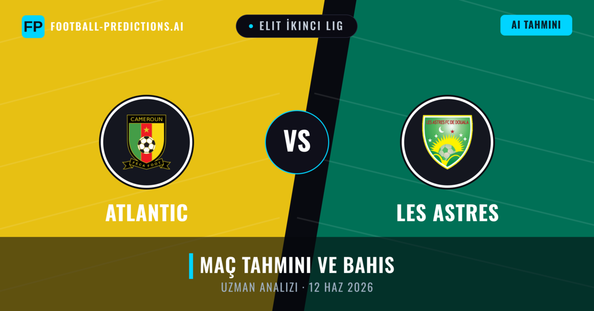 Atlantic - Les Astres — maç tahmini ve önizleme