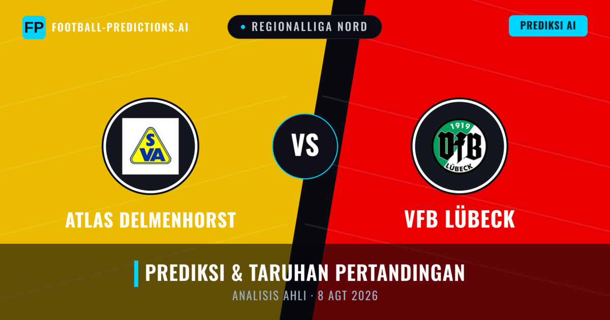 Atlas Delmenhorst vs VfB Lübeck — prediksi dan pratinjau pertandingan