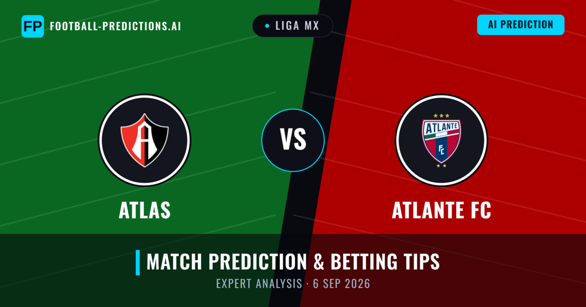 Atlas vs Atlante FC — match prediction & preview