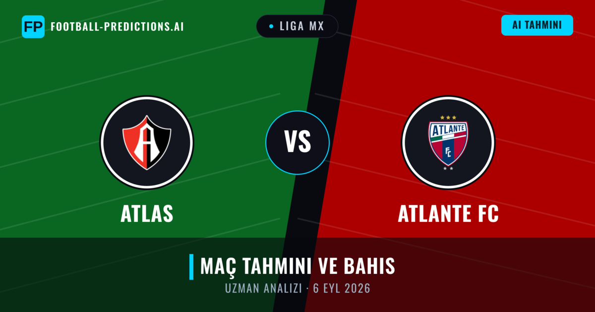 Atlas - Atlante FC — maç tahmini ve önizleme