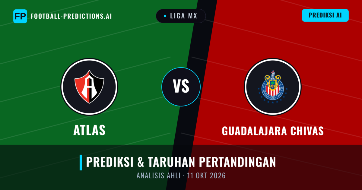Atlas vs Chivas Guadalajara — prediksi dan pratinjau pertandingan