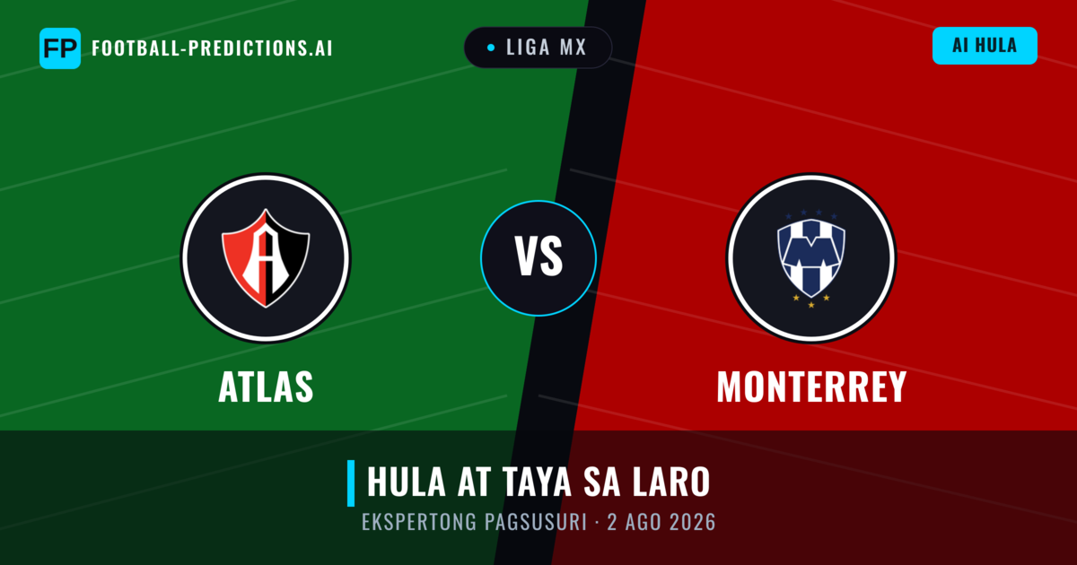 Atlas vs Monterrey — hula at preview ng laban