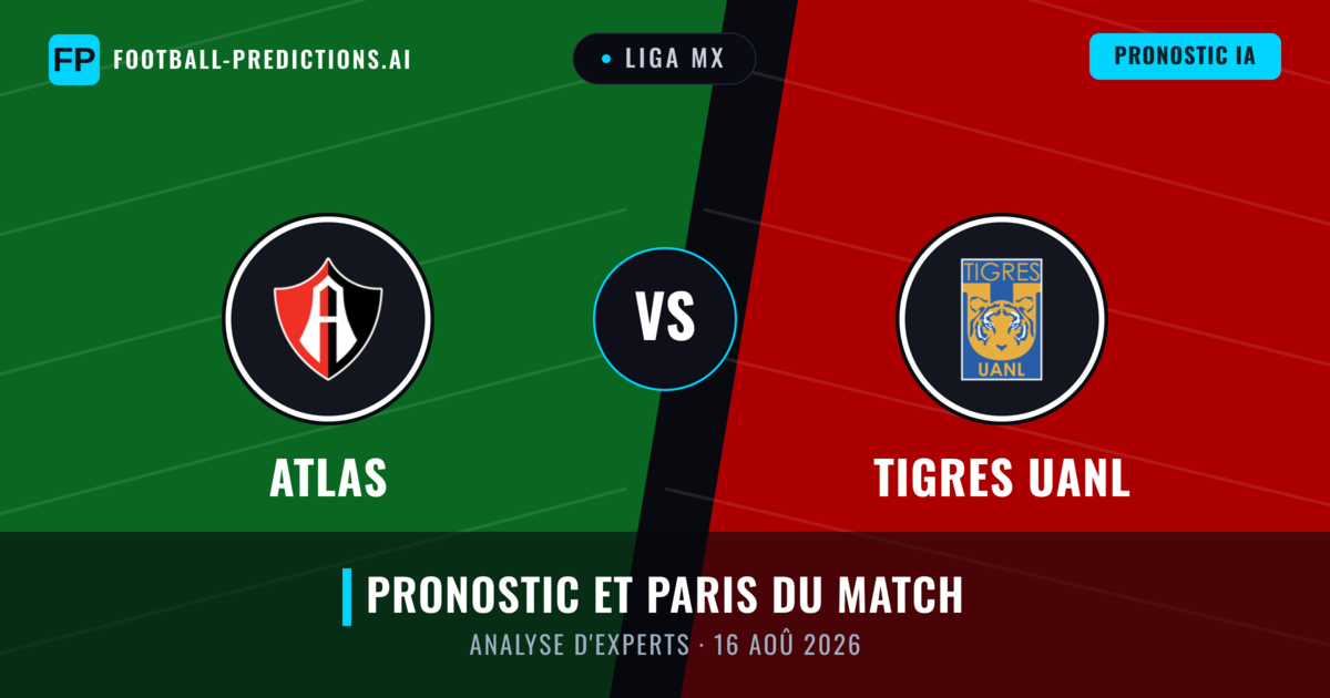Atlas vs Tigres UANL — pronostic et avant-match