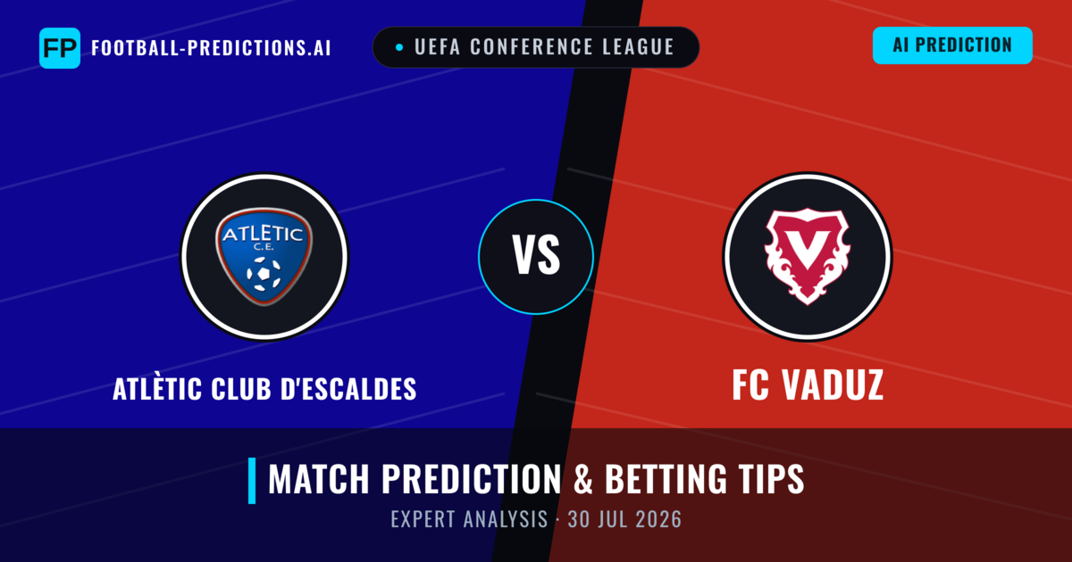 Atlètic Club d'Escaldes vs FC Vaduz — match prediction & preview