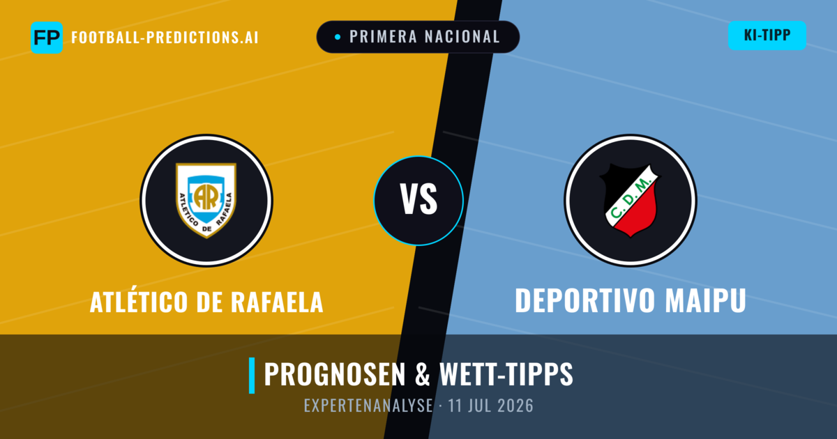 Atlético de Rafaela vs Deportivo Maipu — Prognose und Spielvorschau