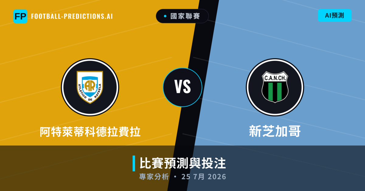 阿特萊蒂科德拉費拉 vs 新芝加哥 — 比赛预测和前瞻