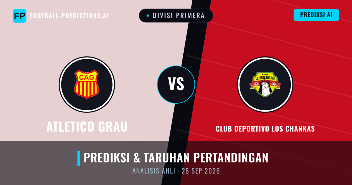 Atlético Grau vs Klub Deportivo Los Chankas — prediksi dan pratinjau pertandingan