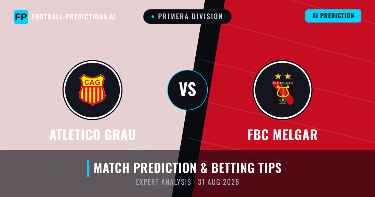 Atletico Grau vs FBC Melgar — match prediction & preview