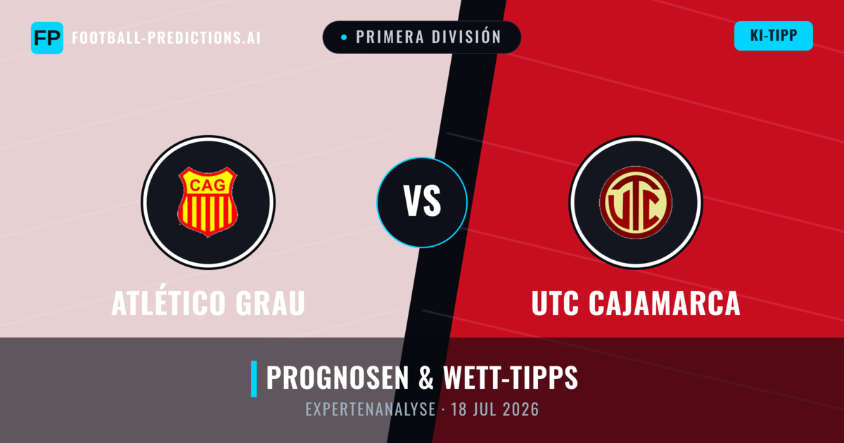 Atlético Grau vs UTC Cajamarca — Prognose und Spielvorschau