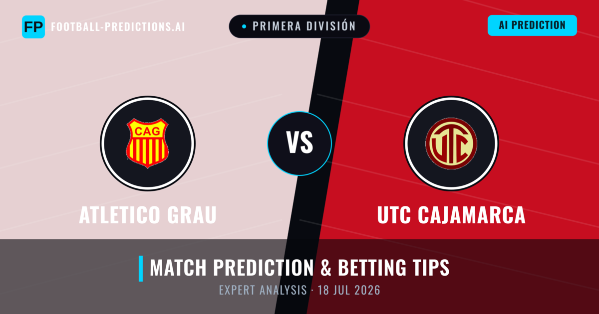 Atletico Grau vs UTC Cajamarca — match prediction & preview
