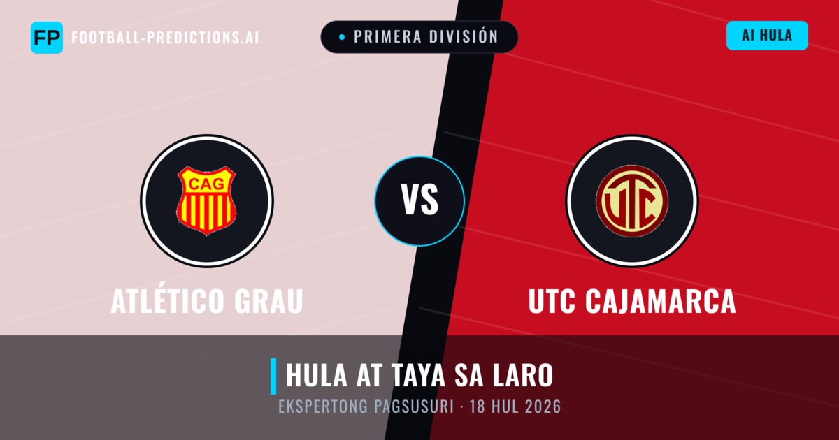 Atlético Grau vs UTC Cajamarca — hula at preview ng laban