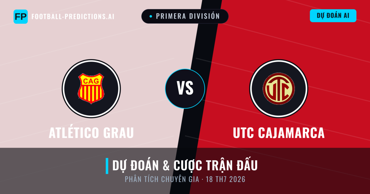 Atlético Grau vs UTC Cajamarca — dự đoán và xem trước trận đấu