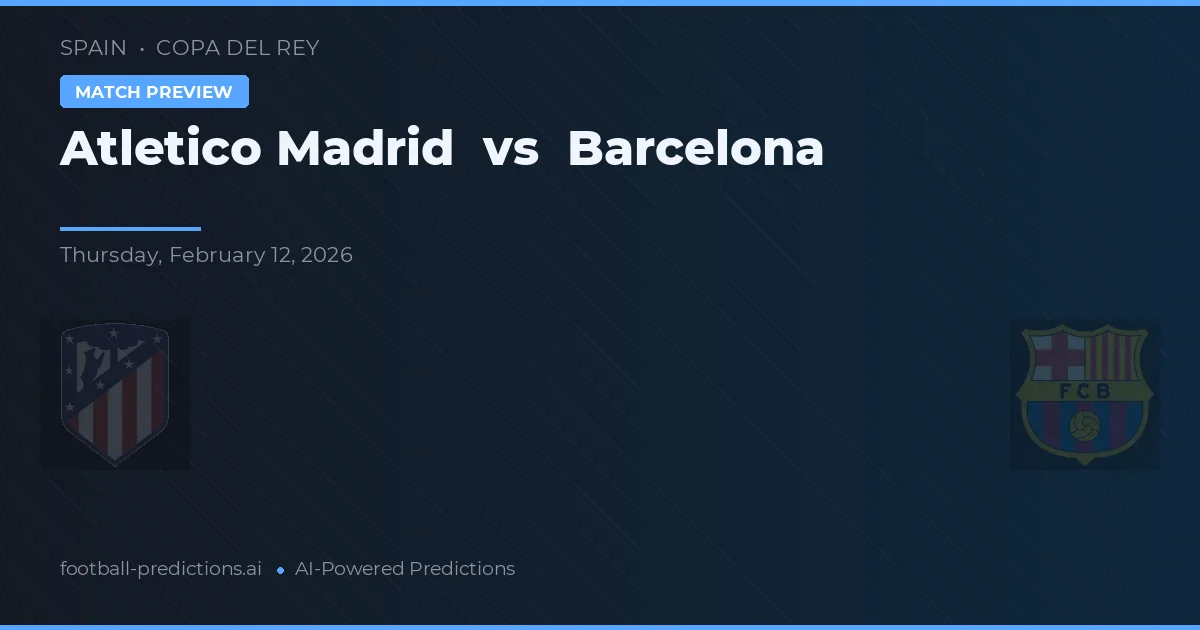 Atlético Madrid vs Barcellona — pronostico e anteprima del match