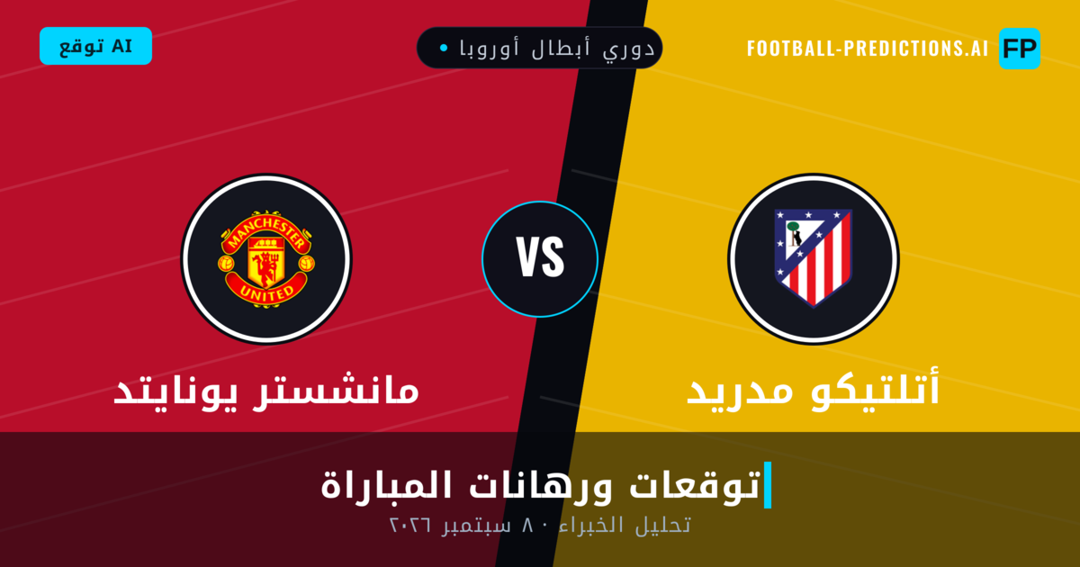 أتلتيكو مدريد ضد مانشستر يونايتد — توقعات ومعاينة المباراة
