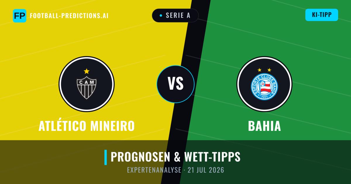 Atlético Mineiro vs Bahia — Prognose und Spielvorschau