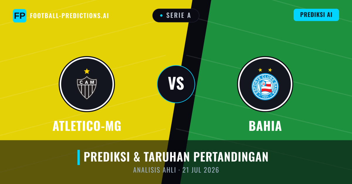 Atlético-MG vs Bahia — prediksi dan pratinjau pertandingan